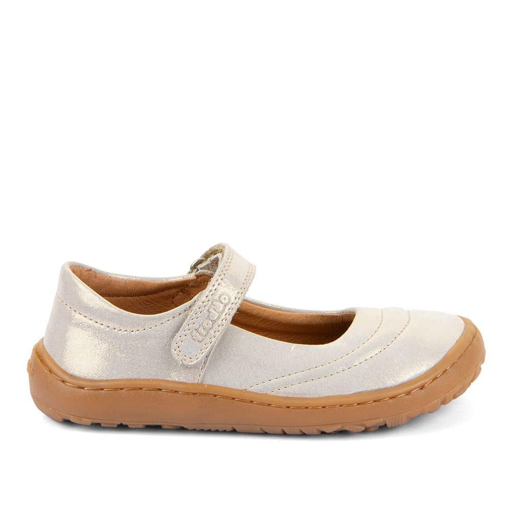 Dívčí barefoot kožené baleríny MARY J GOLD SHINE Froddo G3140195-2 - 24 - náhled 3