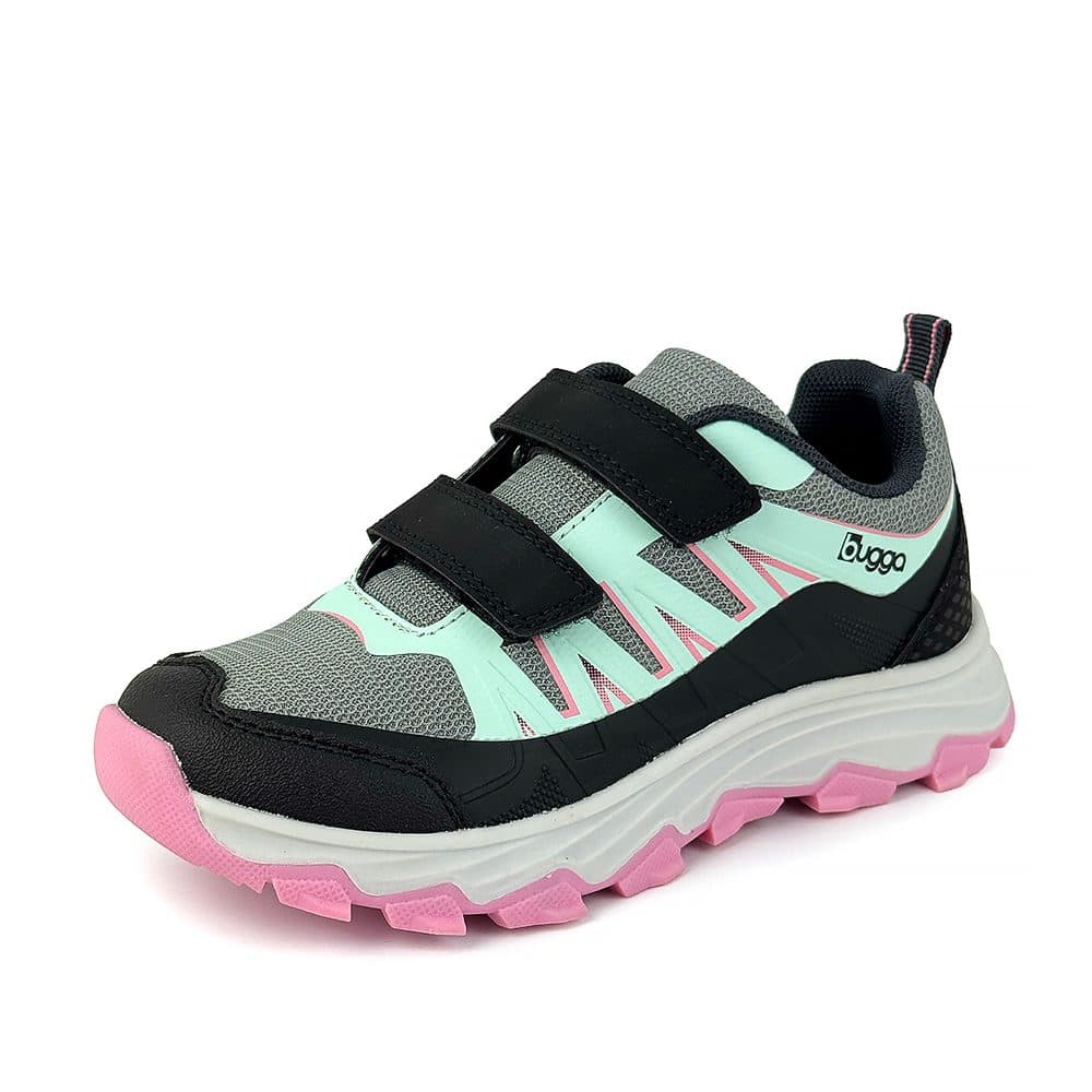 Dívčí outdoorové boty na suchý zip Bugga TARA Gray B00202-01 - 27 - náhled 1