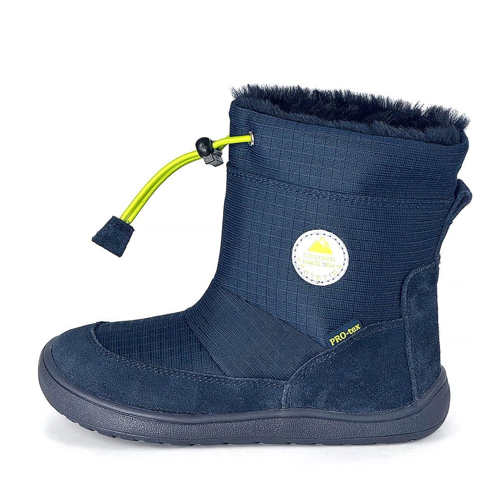 Chlapecké zimní barefoot boty PRO-tex Protetika - HEIKO NAVY - 24 - náhled 3