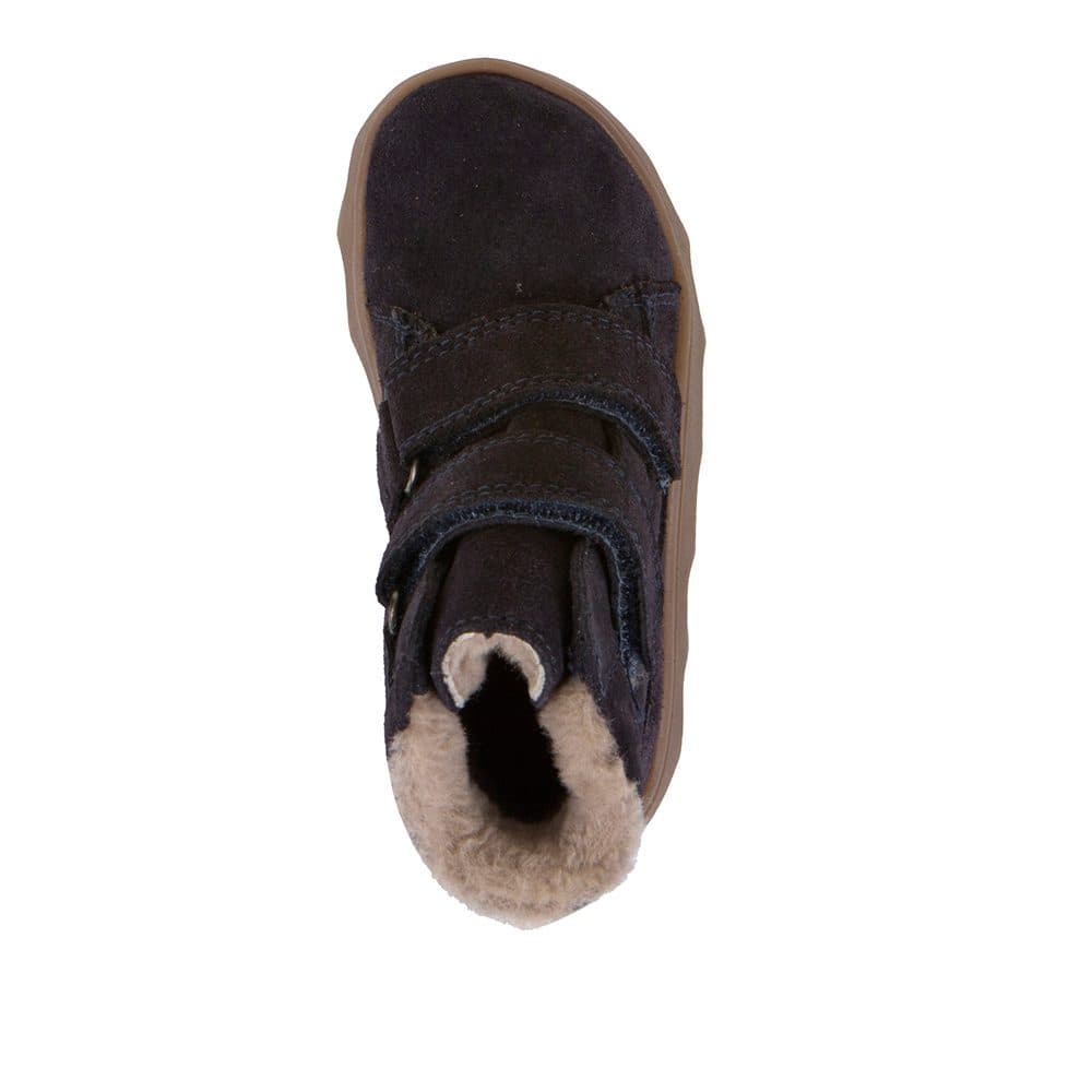 Chlapecké zimní barefoot boty ZERU TEX FURRY Dark Blue Froddo G2110151 - 26 - náhled 2