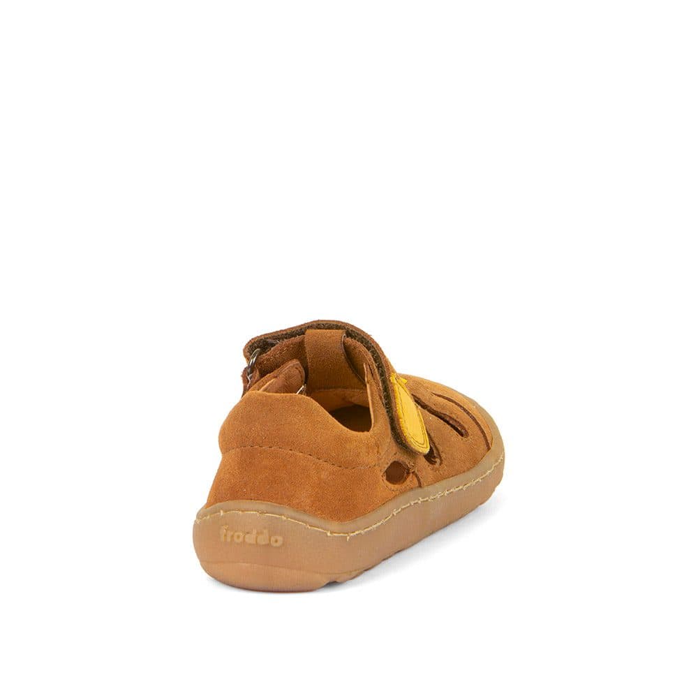Chlapecká barefoot sandály ELASTIC Brown Froddo G3150262-3 hnědá - 28 - náhled 4