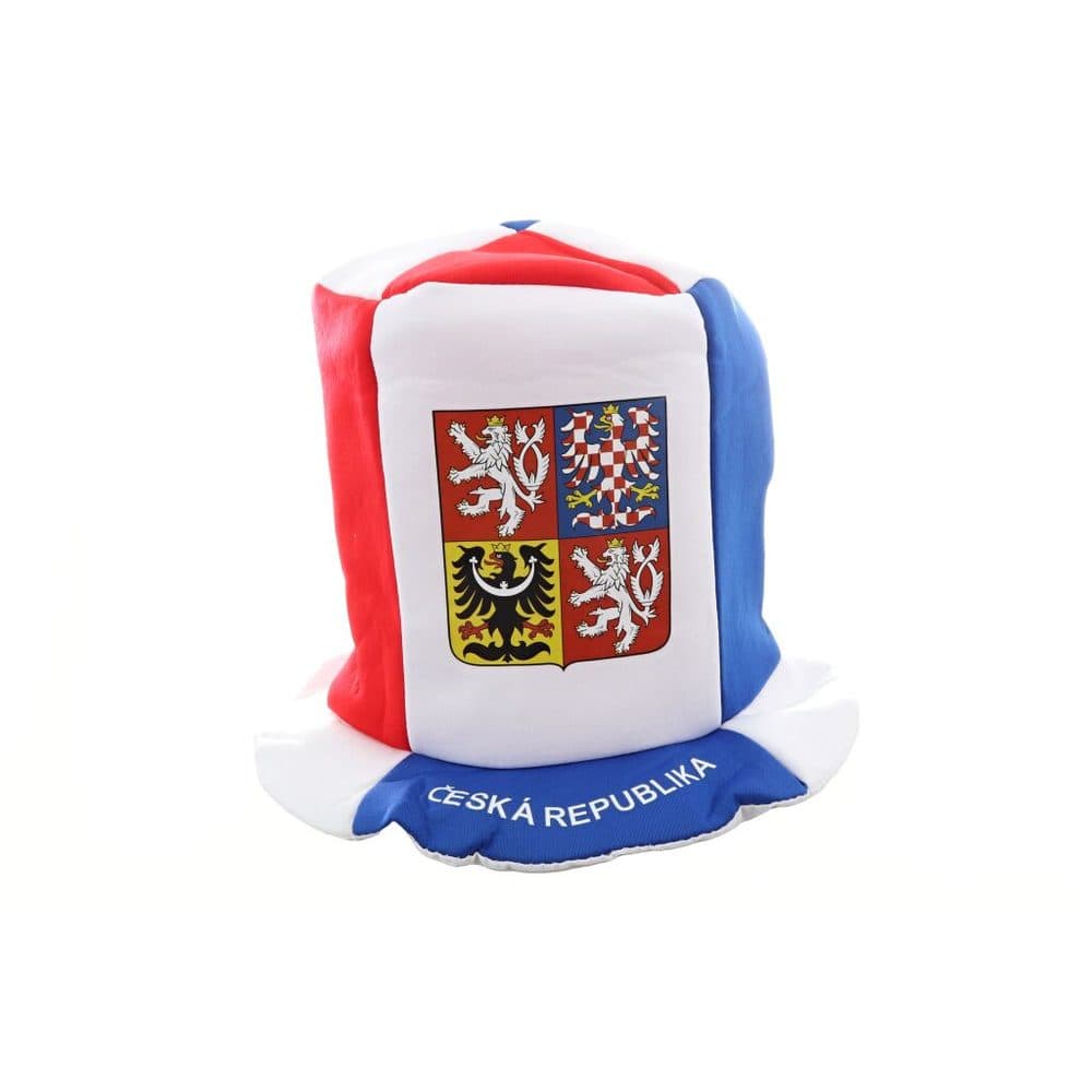 Fandící set Česká republika s kloboukem, Wiky, W040285 - náhled 2