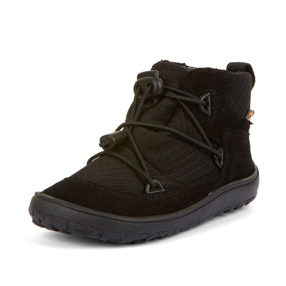 Dětské celoroční barefoot boty TEX TRACK Black Froddo G3110267 -