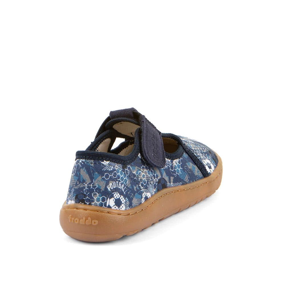 Chlapecké plátěné barefoot přezůvky CANVAS T-BAR BLUE Froddo G1700439-5 - 33 - náhled 5