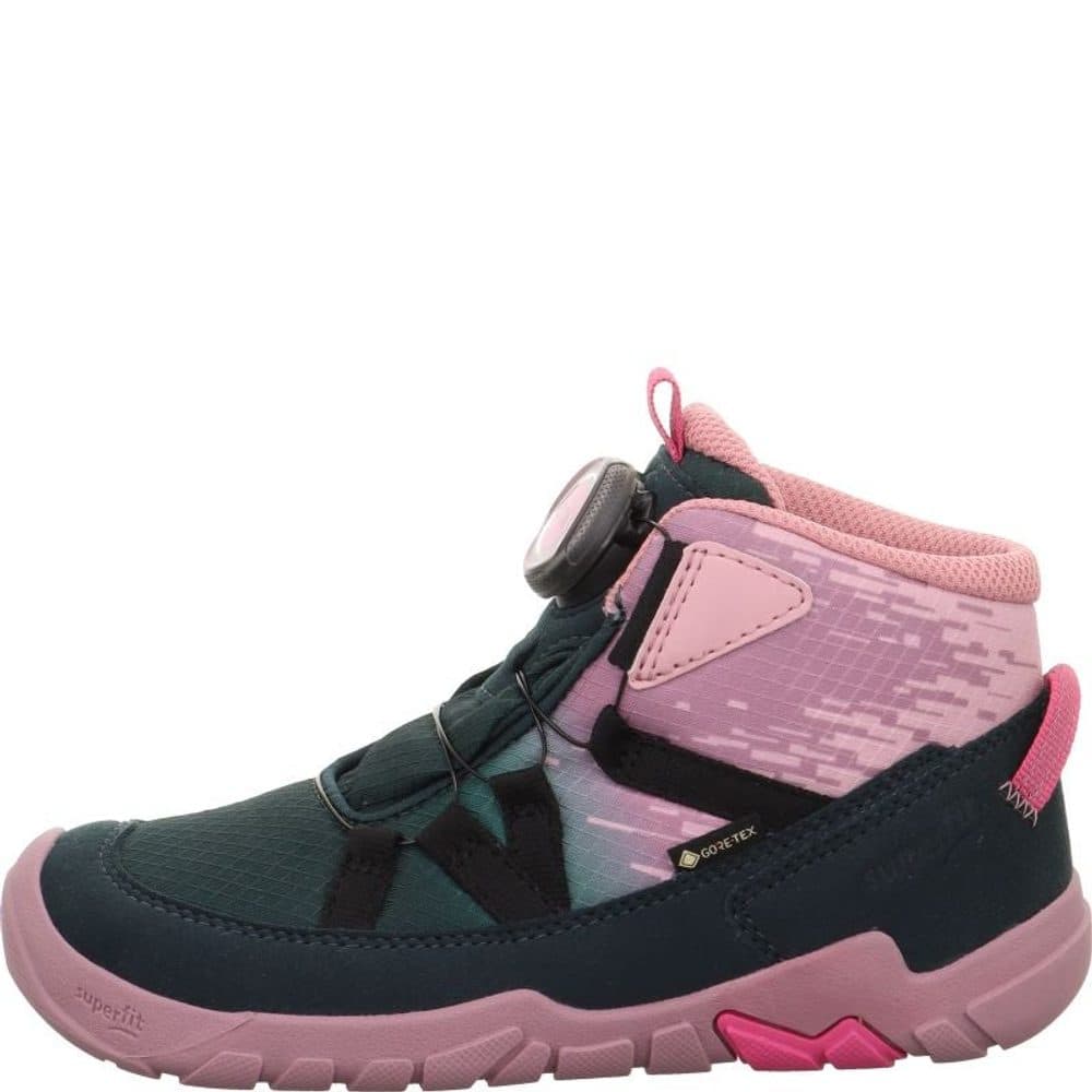 Dívčí celoroční obuv  Superfit barefit TRACE GTX Green/Rose 1-006040-7010 - 28 - náhled 5