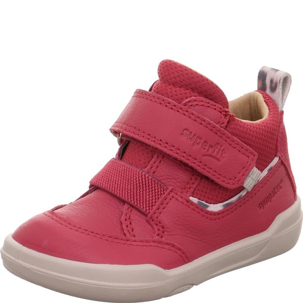 Dětské barefit vyšší tenisky Superfit SUPERFREE Red 1-000549-5000 -