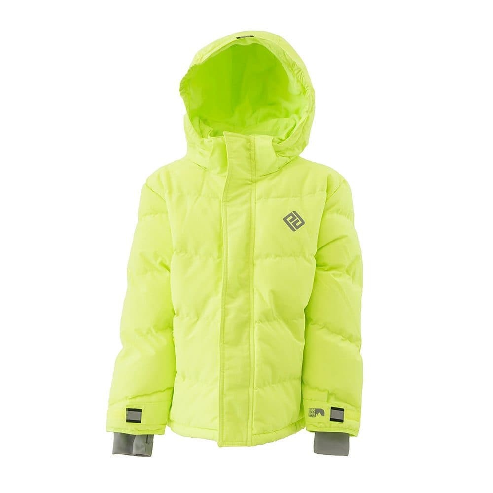 bunda zimní Puffa Neon chlapecká, Pidilidi, PD1110-19, zelená - 104 | 4let - náhled 5