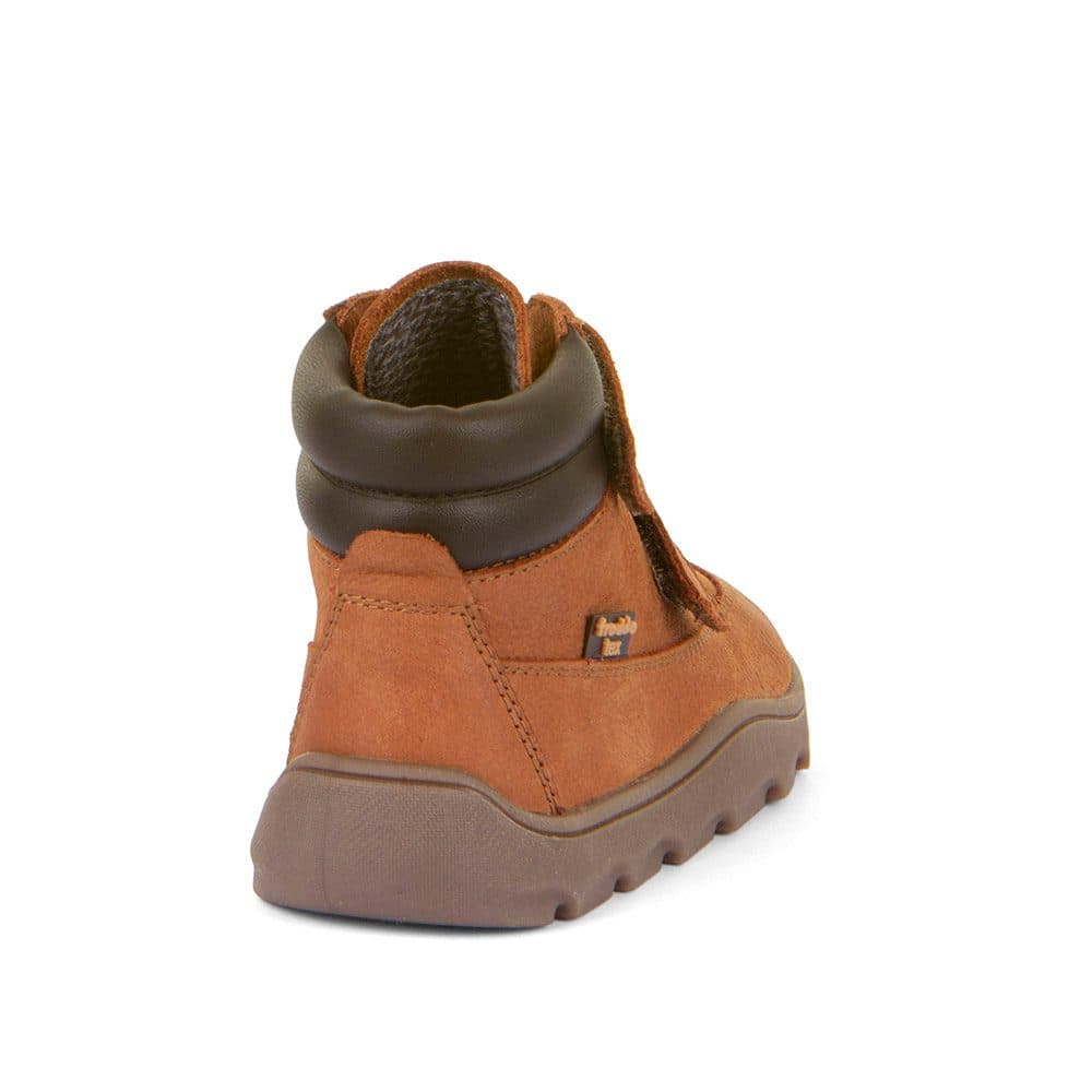 Dětské zimní barefoot boty ZERU TEX Cognac, Froddo, G2110150-3, hnědá - 23 - náhled 4