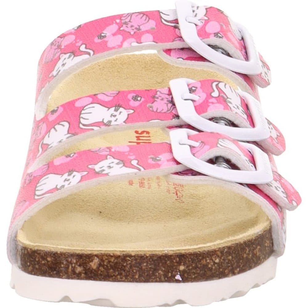 Dívčí korkové pantofle Superfit FOOTBAD Pink/Multicolored 1-800113-5650 - 38 - náhled 3