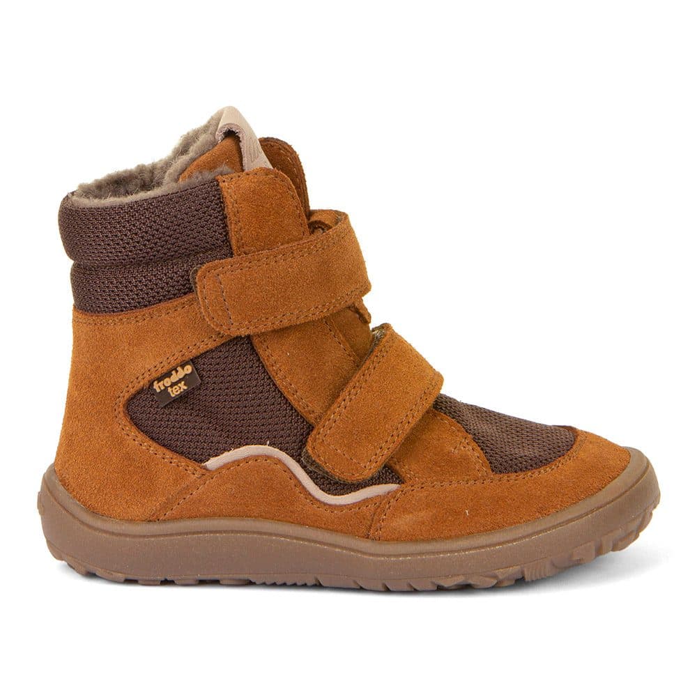 Dětské zimní barefoot boty TEX WINTER Cognac, Froddo, G3160233-1, hnědá - 23 - náhled 2