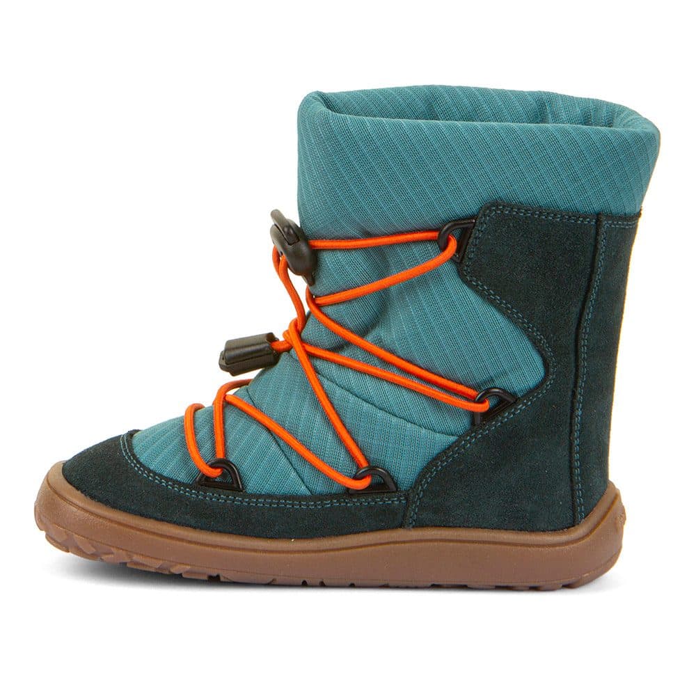Chlapecké zimní barefoot boty TEX TRACK WOOL Petroleum G3160251-3 - 34 - náhled 3