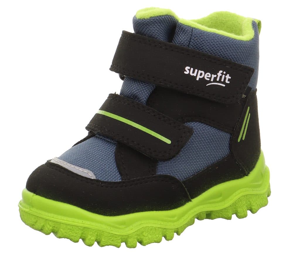 Chlapecké zimní boty HUSKY1 Black/Light Green Gore-Tex, Superfit,1-006045-0000 - 21 - náhled 1
