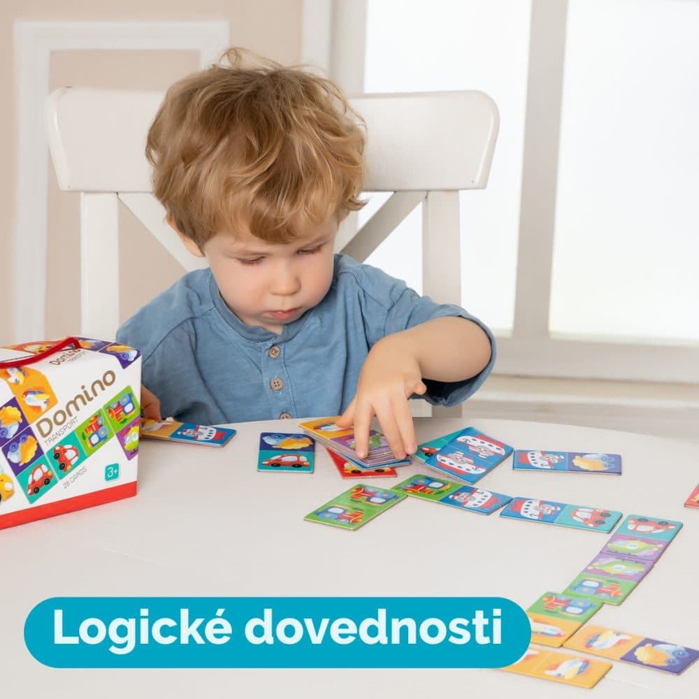 Far Far Land Domino s obrázky pro dívky 28 karet, Far Far Land, W022274 - náhled 3