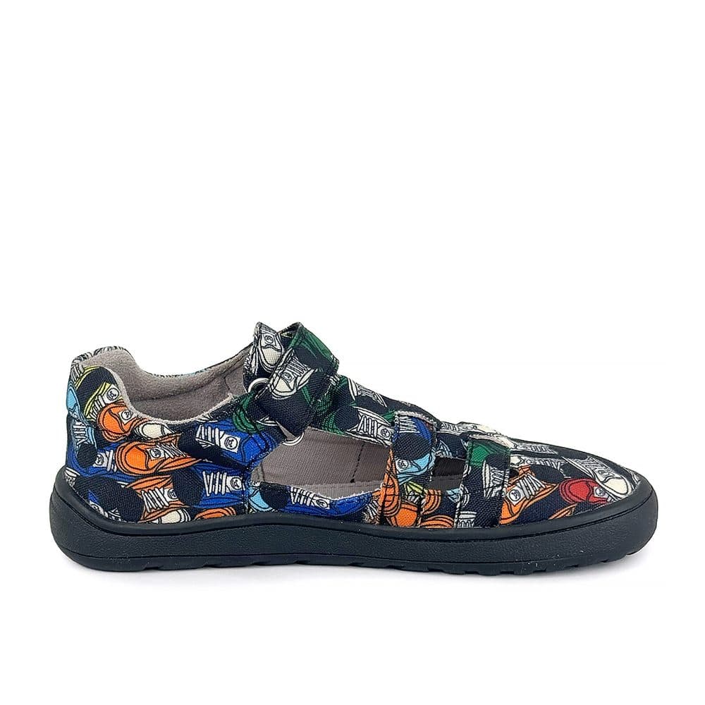 Papuče dětské barefoot Protetika OVE BLACK - 27 - náhled 4