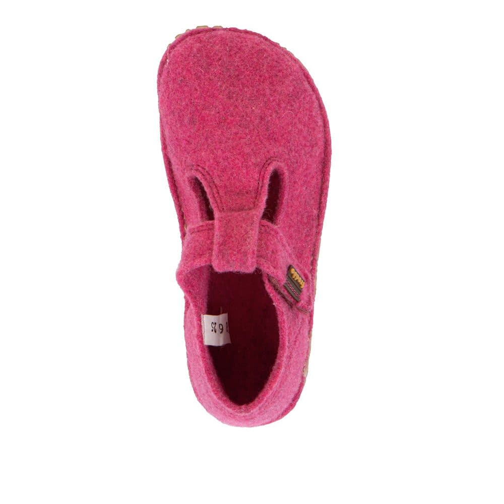 Dívčí barefoot bačkory FLEXY WOOLY Fuxia; Froddo; G1700378-6 - 23 - náhled 2