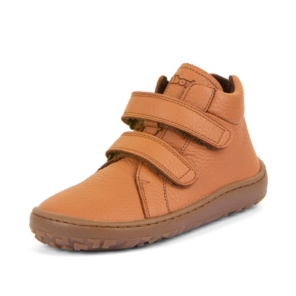 Dětské kotníkové barefoot boty AUTUMN Cognac Froddo G3110263-2 -