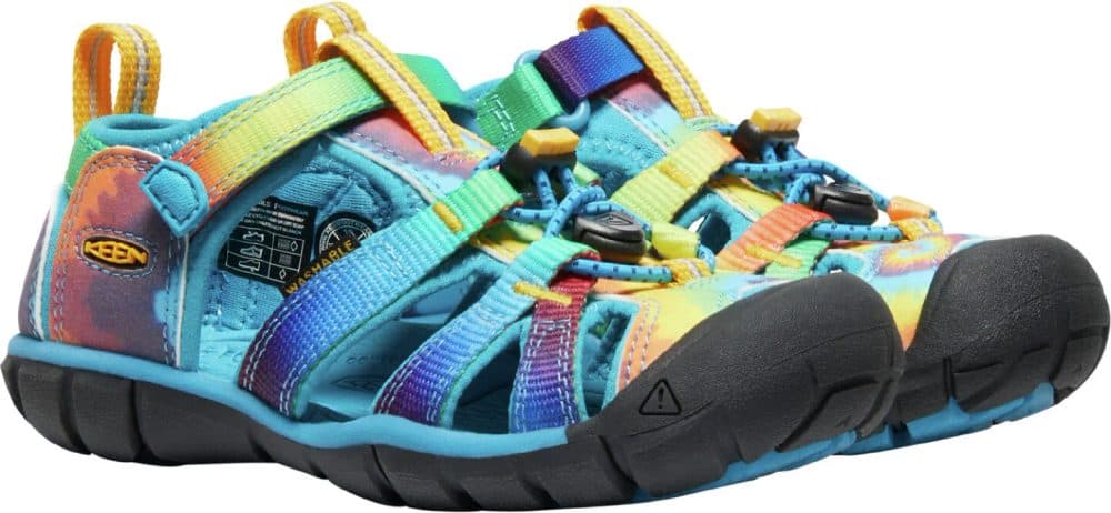 Dětské sandály KEEN SEACAMP II CNX vivid blue/original tie dye - 25/26 - náhled 3