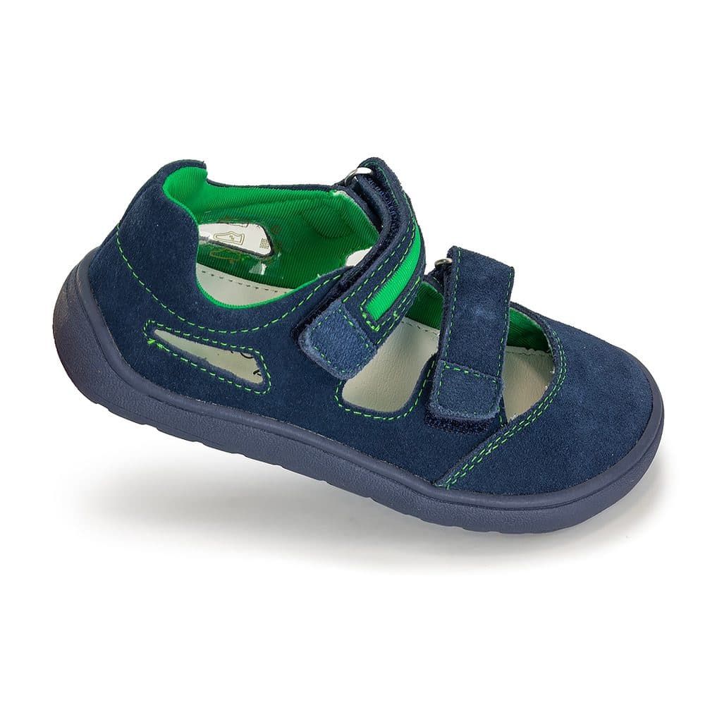 Chlapecké sandály Barefoot PADY NAVY, Protetika, modrá - 22 - náhled 4