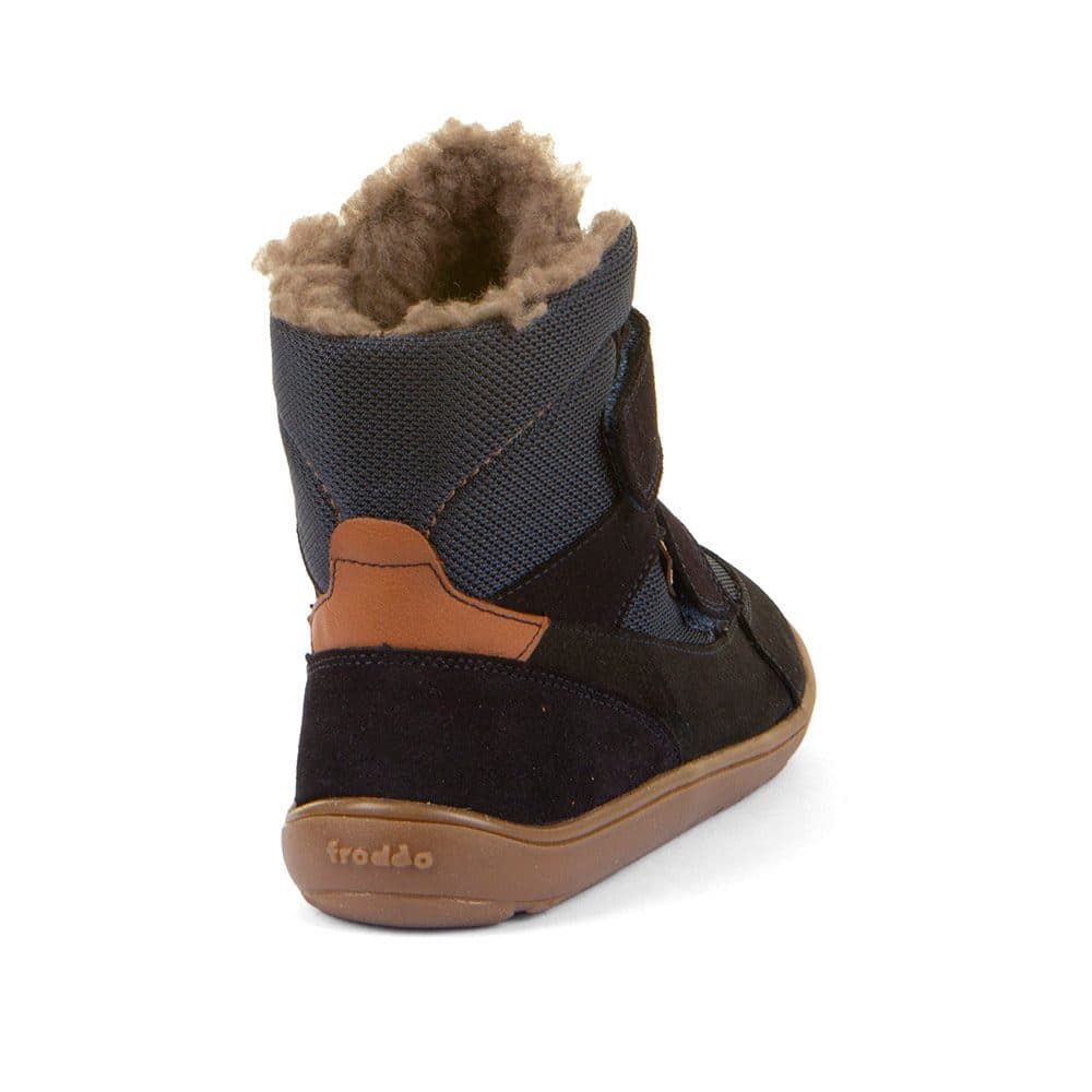 Chlapecké zimní barefoot boty UP TEX WINTER Dark Blue  G3160252 - 38 - náhled 4
