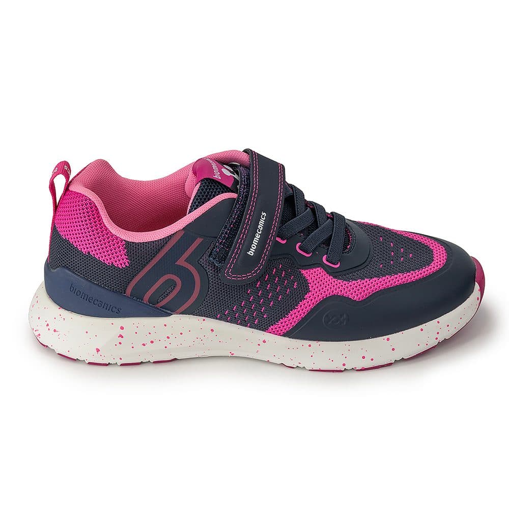 Dívčí tenisky ELASTICOS Azul/Fuscia, Biomeanics, 241271-C600, tmavě modrá - 31 - náhled 2