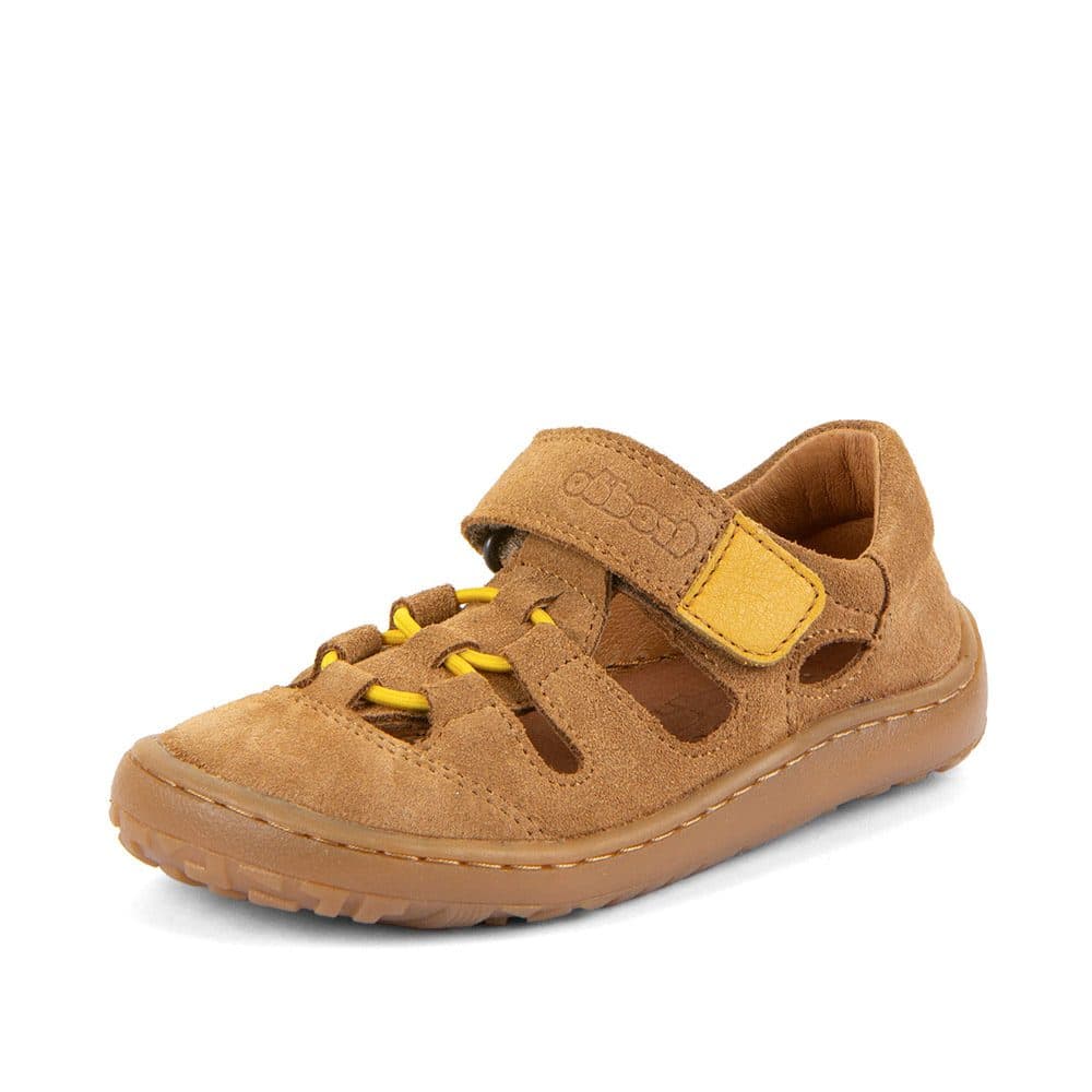 Chlapecké barefoot sandály ELASTIC SANDAL Cognac Froddo G3150290-2 -