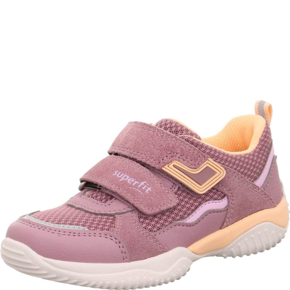 Dívčí celoroční boty STORM Purple/Orange, Superfit, 1-006390-8500, fialová -