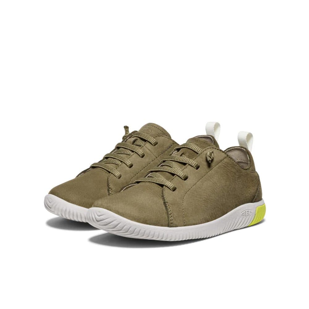 Dětské tenisky barefoot kompromis KEEN KNX LACE YOUTH martini olive/evening primrose - 32/33 - náhled 5