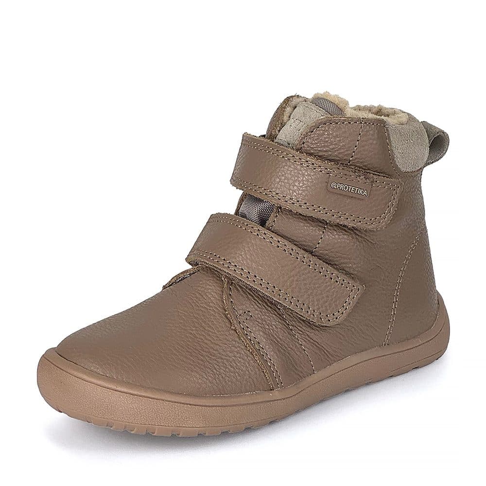 Dívčí zimní barefoot boty PRO-tex Protetika - BEKA DARK PINK -