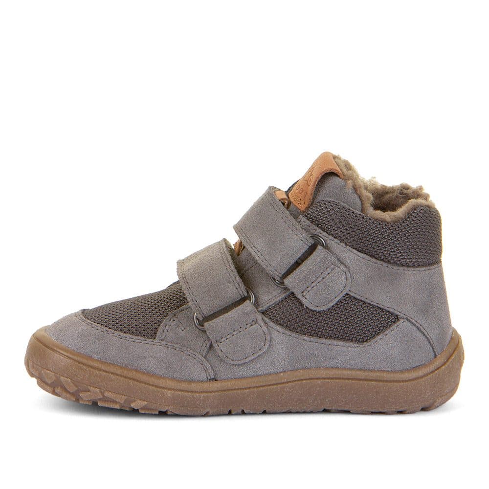Dětské zimní barefoot boty TEX WOOL Gray, Froddo, G3110254-3W, šedá - 23 - náhled 5