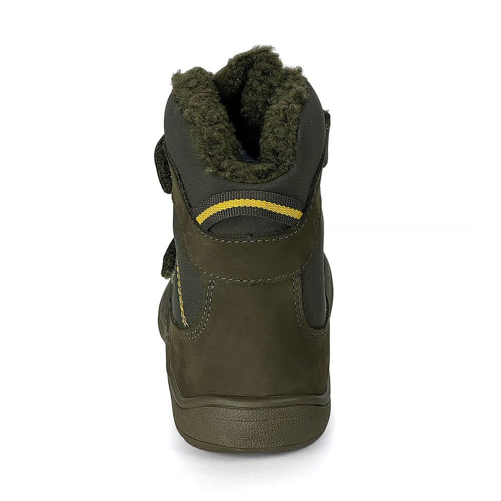 Chlapecké zimní barefoot boty PRO-tex Protetika - LENO KHAKI - 22 - náhled 4