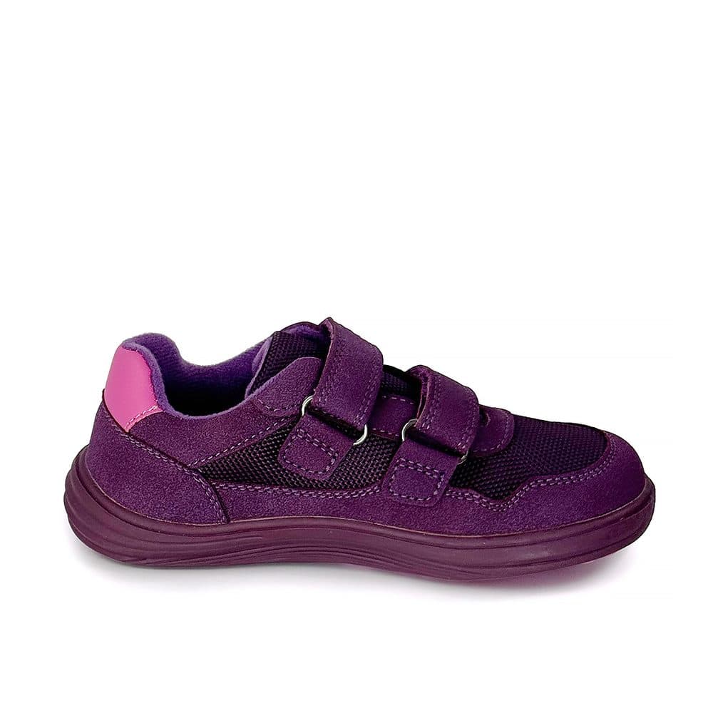 Dívčí celoroční barefoot tenisky Bugga SAFI Dark Purple B00201-06 - 25 - náhled 4