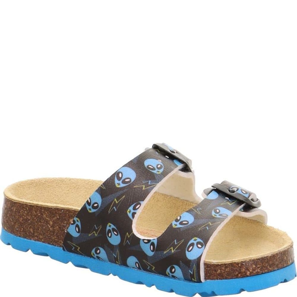Chlapecké korkové pantofle Superfit FOOTBAD Black/Multicolored 1-800111-0060 - 31 - náhled 4