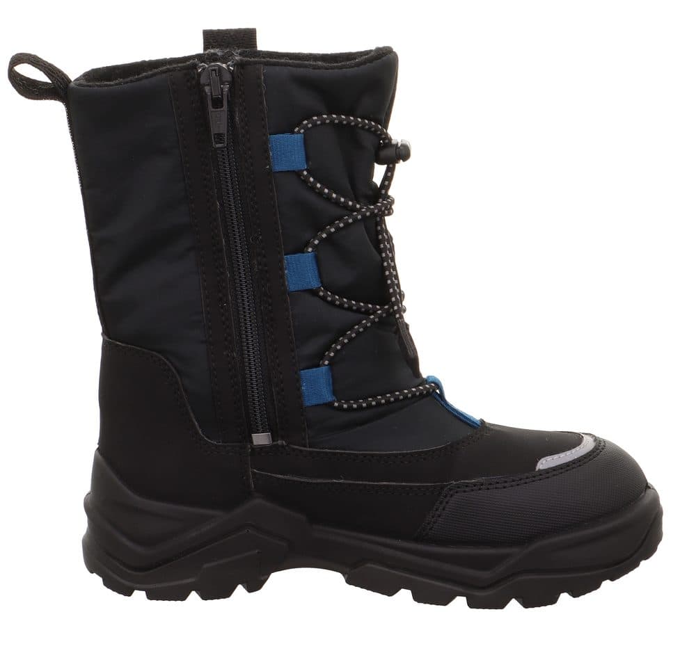Chlapecké zimní boty barefit SNOW MAX Black/Blue Gore-Tex, Superfit , 1-002025-0000, černá - 27 - náhled 4