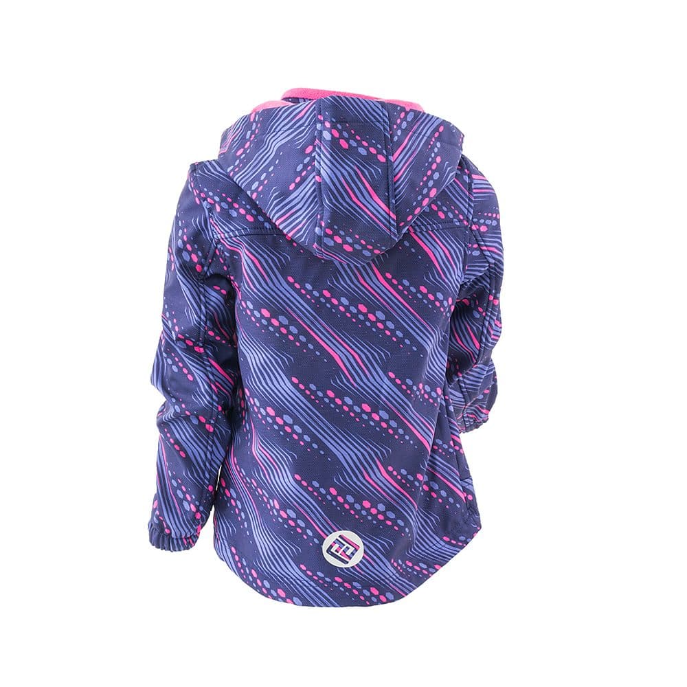 bunda softshellová dívčí s kapucí, Pidilidi, PD1102-01, růžová - 104 | 4roky - náhled 4