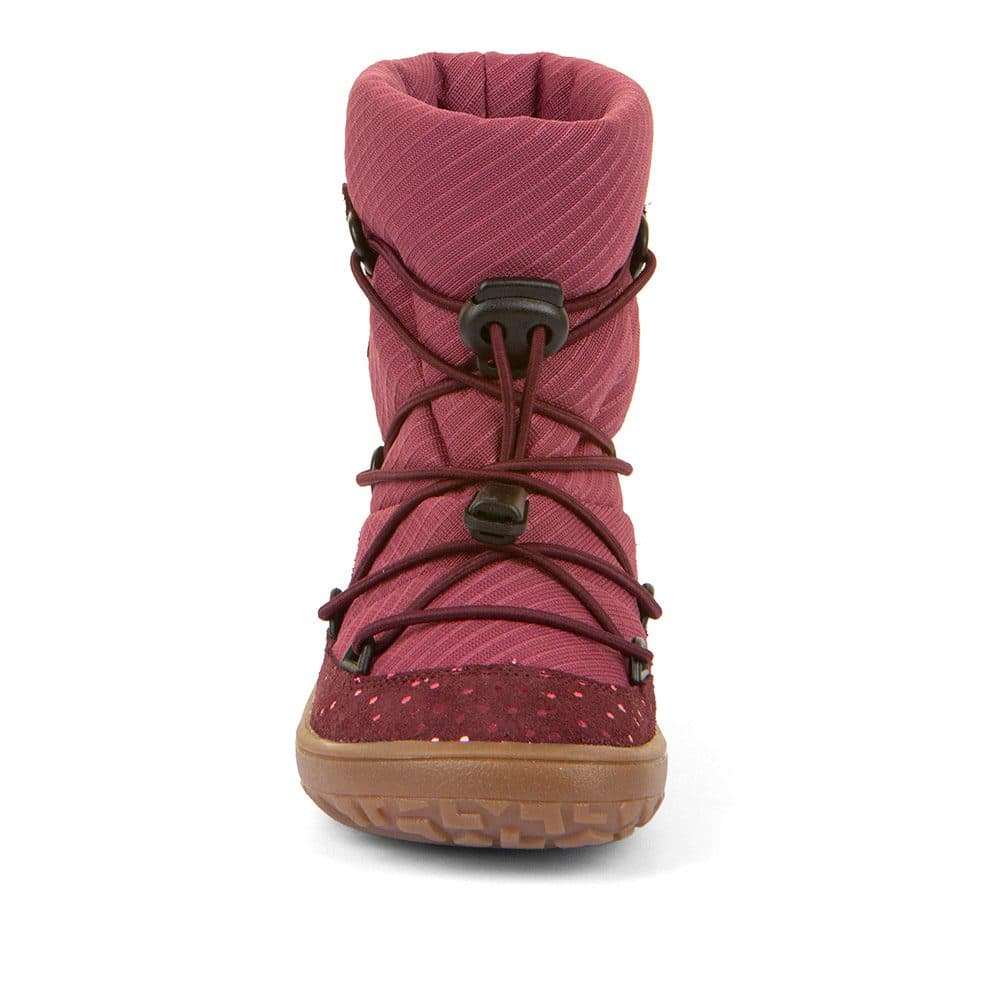 Dívčí zimní barefoot boty TEX TRACK WOOL Bordeaux+ G3160251-7 - 25 - náhled 4