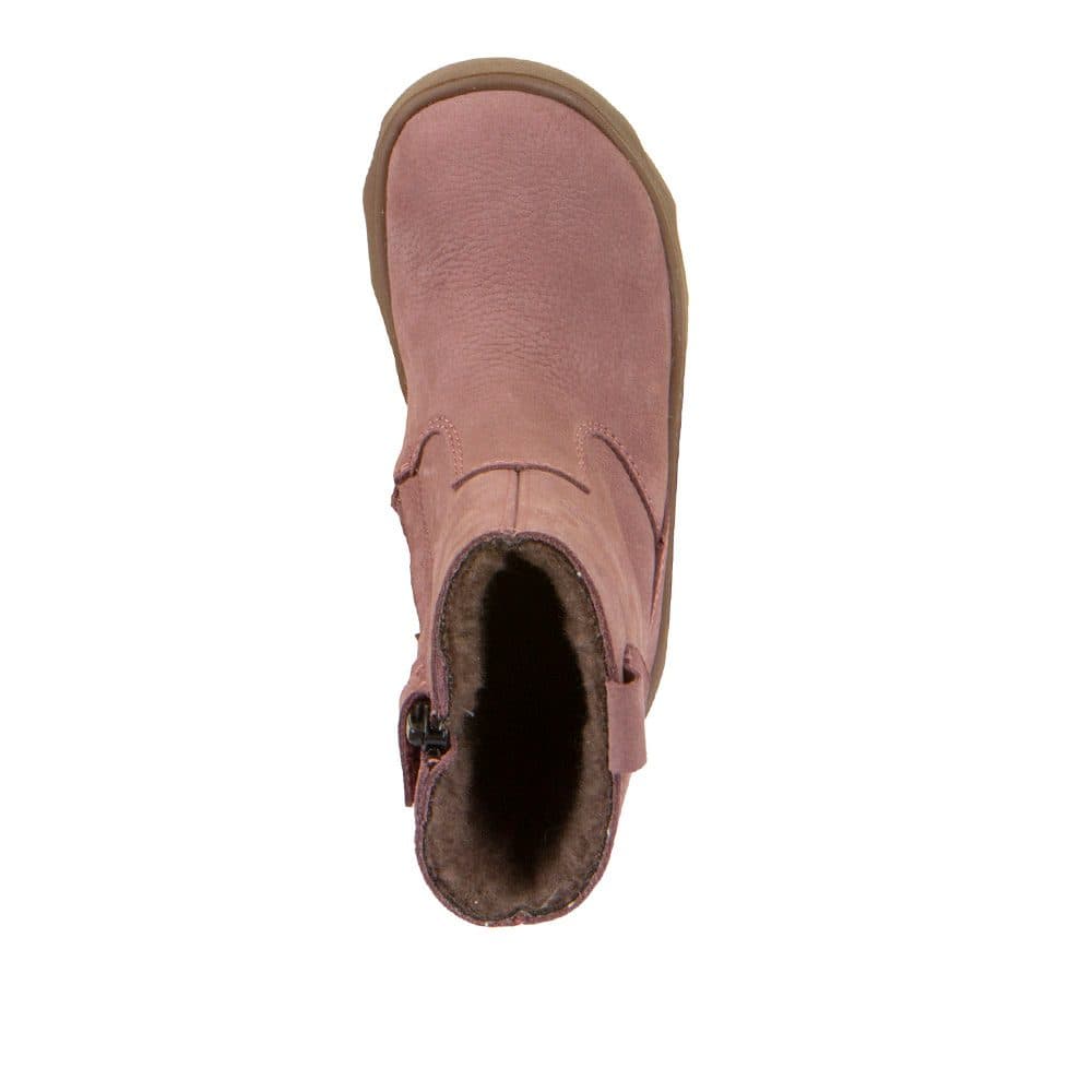 Dívčí zimní barefoot kozačky  ZERU TEX BOOT Dark Pink G3160257-3 - 25 - náhled 2