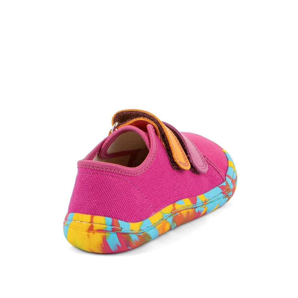 Dívčí plátěné barefoot tenisky CANVAS FUXIA Froddo G1700440-13 - 27 - náhled 5