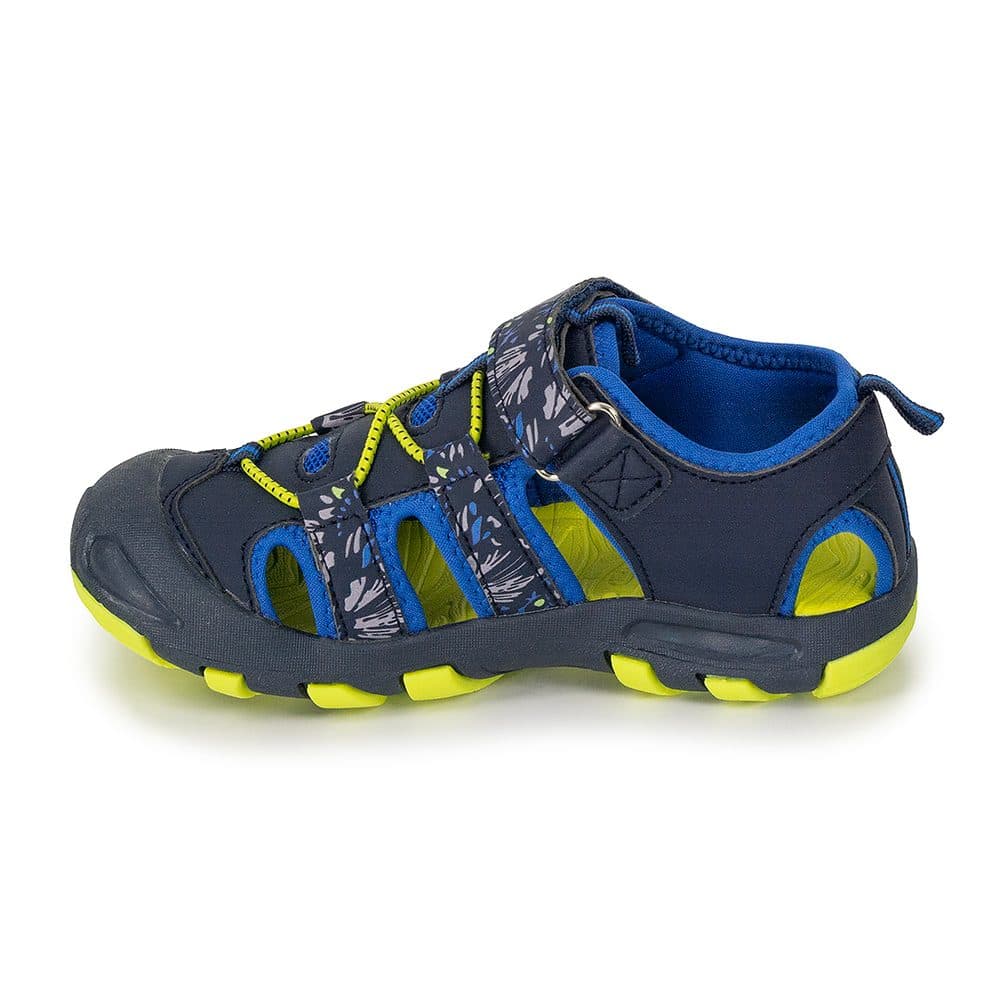 Chlapecké sandály BUGGA LUMA Dark Blue/Yellow - tmavě modré - 27 - náhled 3