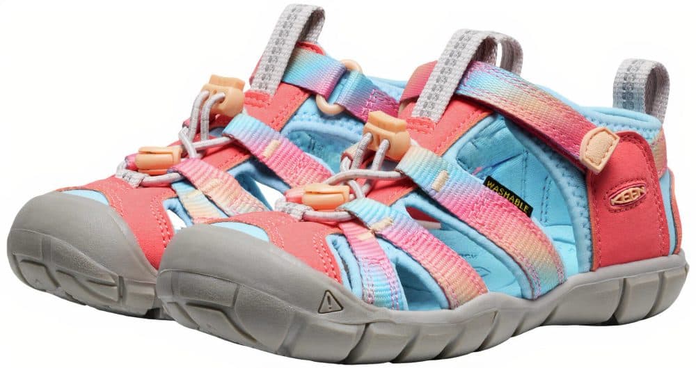 Dívčí sandály KEEN SEACAMP II CNX CHILDREN ombre pink lemonade - 25/26 - náhled 4