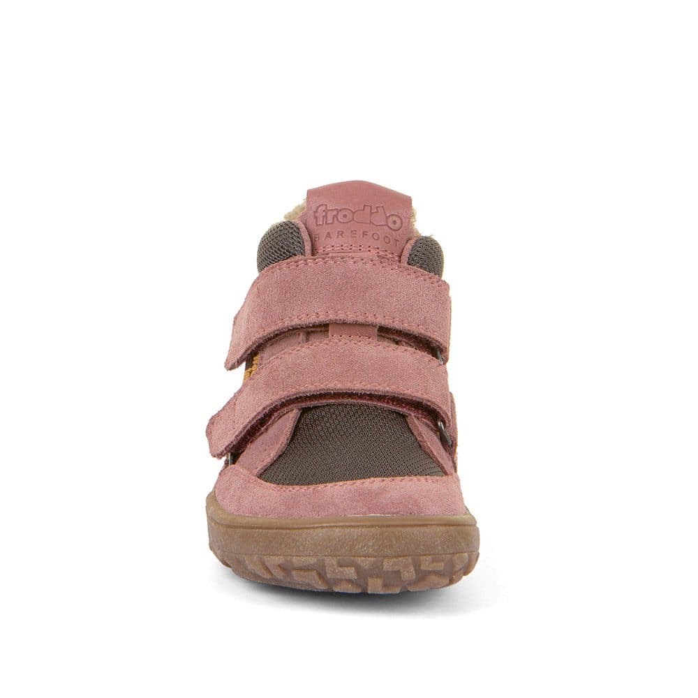 Dívčí zimní barefoot boty TEX WOOL Gray Pink, Froddo, G3110254-6W, růžová - 31 - náhled 4