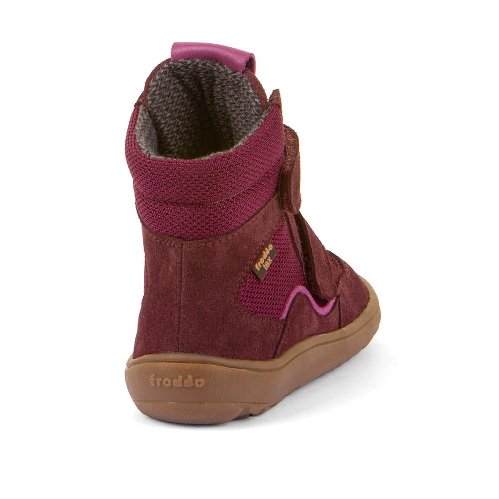 Dívčí zimní barefoot boty TEX WINTER TL Bordeaux Froddo G3160247-6T - 24 - náhled 5