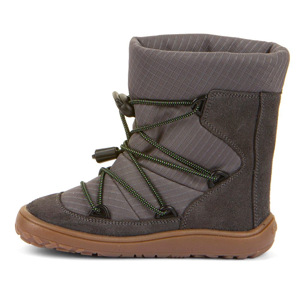 Chlapecké zimní barefoot boty TEX TRACK WOOL Gray G3160251-1 - 25 - náhled 3