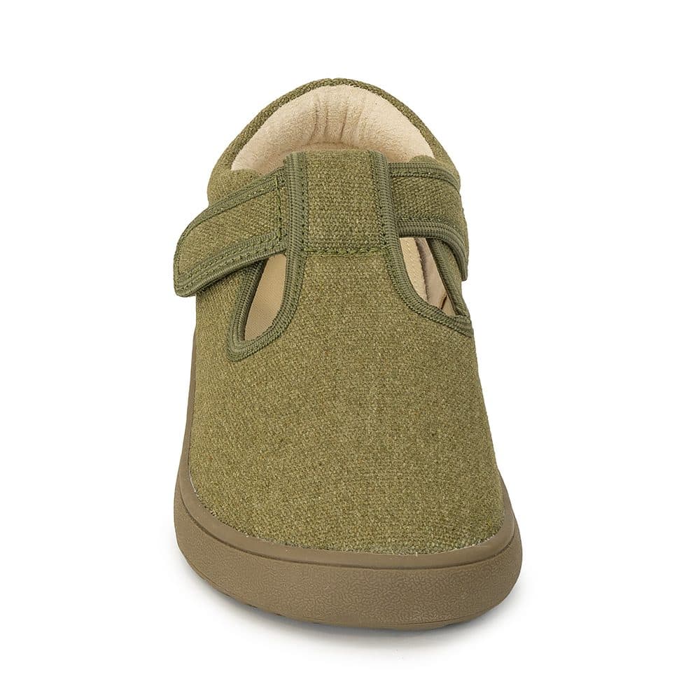 Papuče chlapecké barefoot  KIRBY KHAKI, Protetika, zelená - 26 - náhled 2