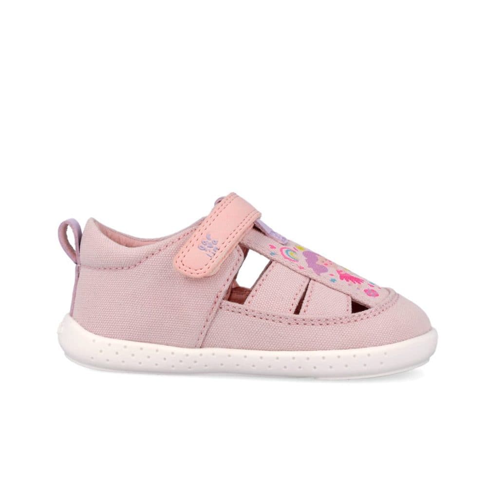 Dívčí barefoot sandály LONA PRINCESA ROSA Biomecanics 262342-A032 - 22 - náhled 3