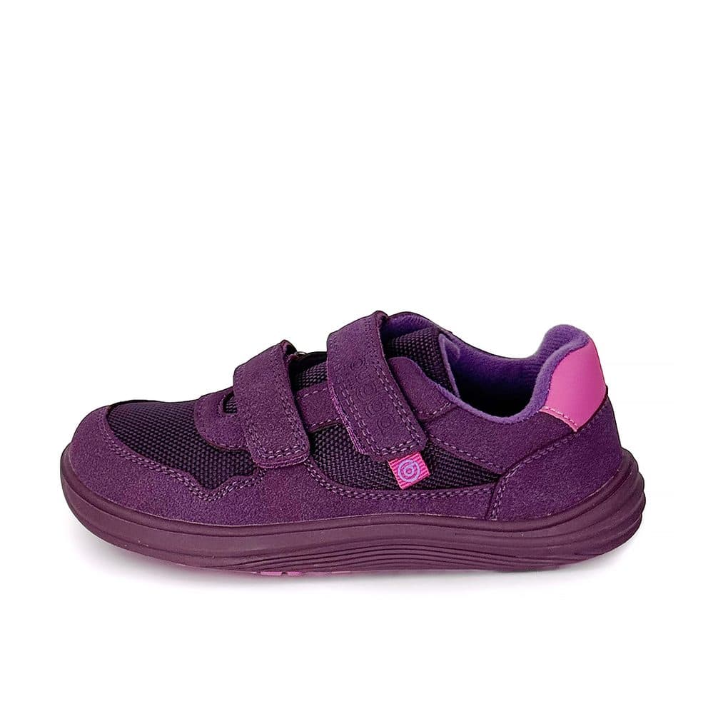 Dívčí celoroční barefoot tenisky Bugga SAFI Dark Purple B00201-06 - 25 - náhled 3