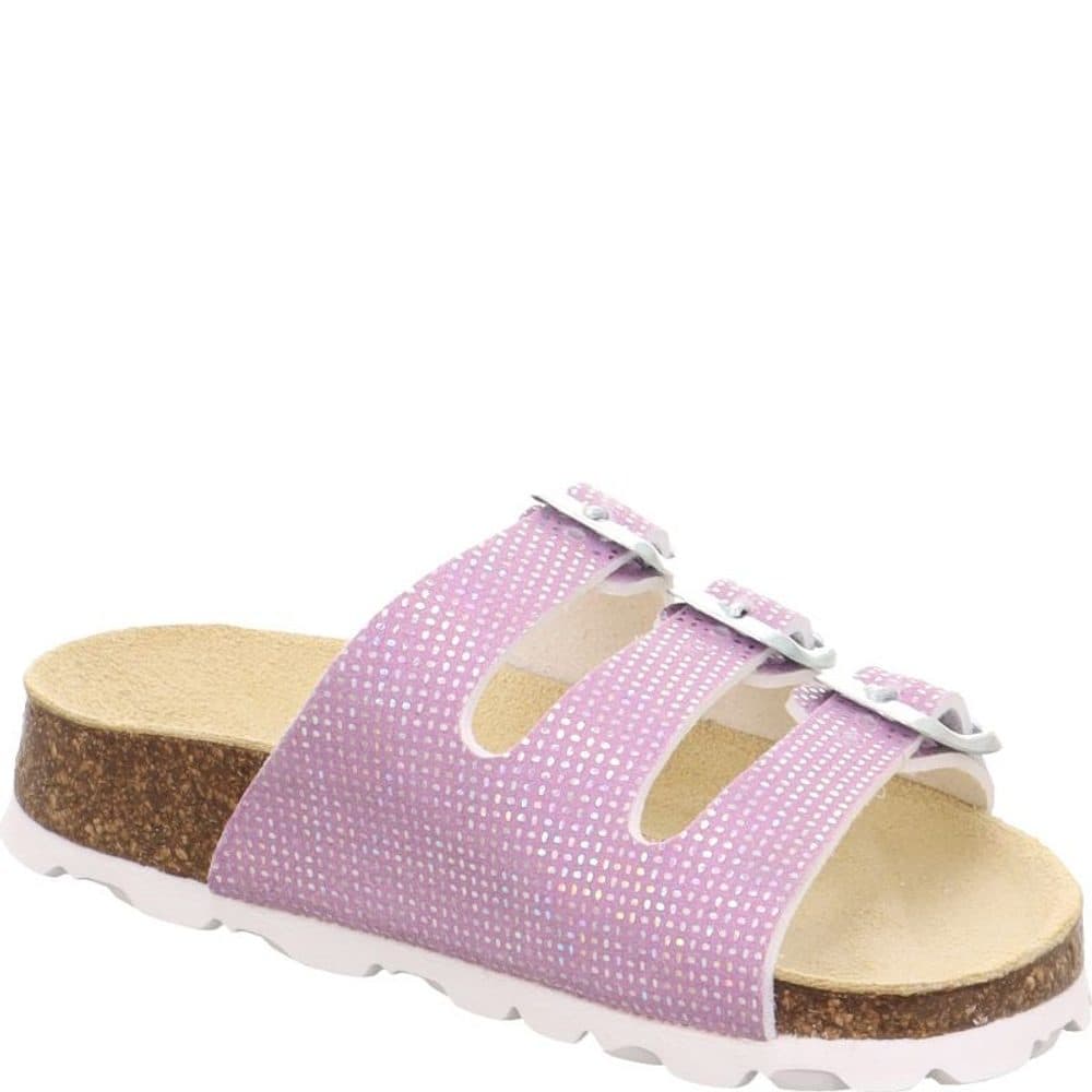 Dívčí korkové pantofle Superfit FOOTBAD Purple 1-800113-8500 - 32 - náhled 4