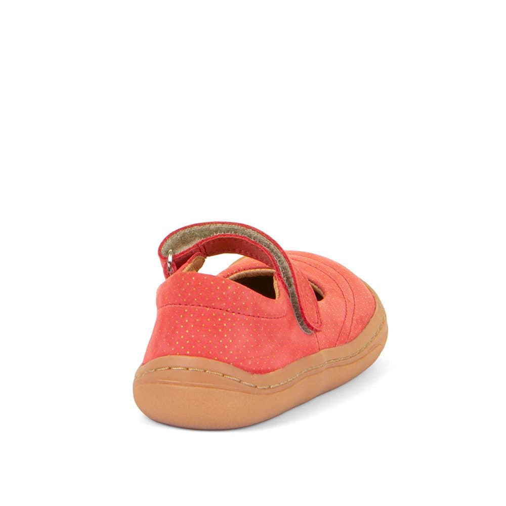 Dívčí barefoot baleríny MARY J Coral Froddo G3140184-7 červená - 24 - náhled 4