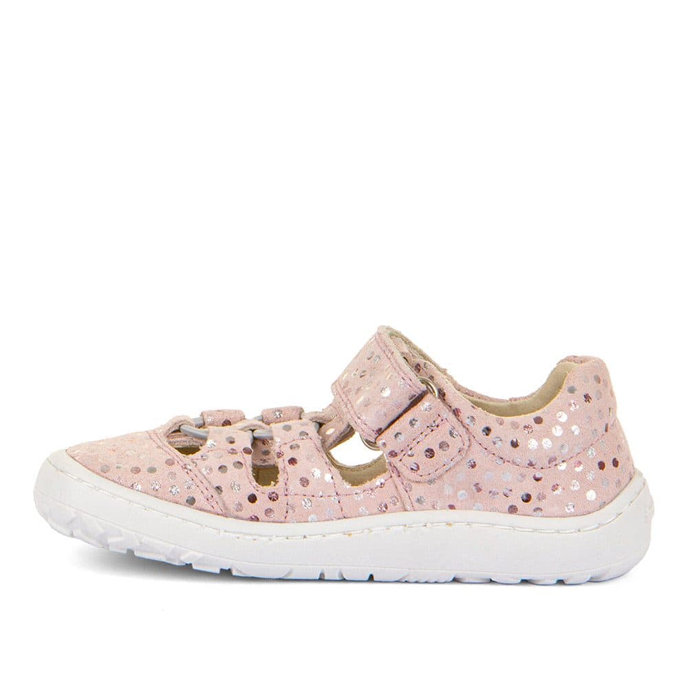 Dívčí barefoot sandály ELASTIC Pink+ Froddo G3150262-7 růžová - 33 - náhled 3