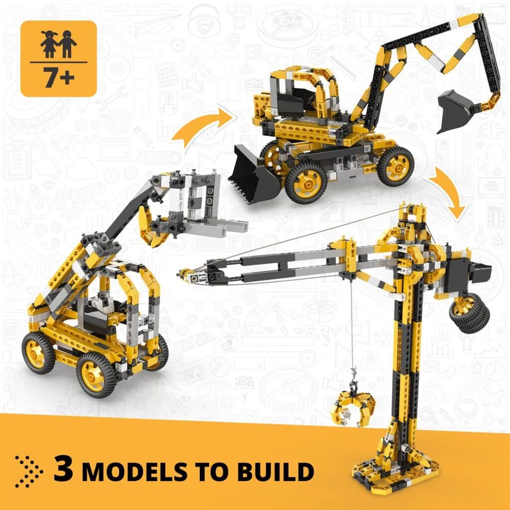 ENGINO Stavebnice CREATIVE BUILDER set Stavebních strojů, ENGINO, W031240 - náhled 2