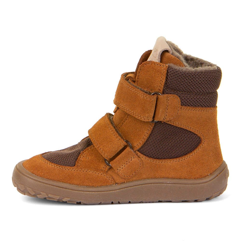 Dětské zimní barefoot boty TEX WINTER Cognac, Froddo, G3160233-1, hnědá - 23 - náhled 5